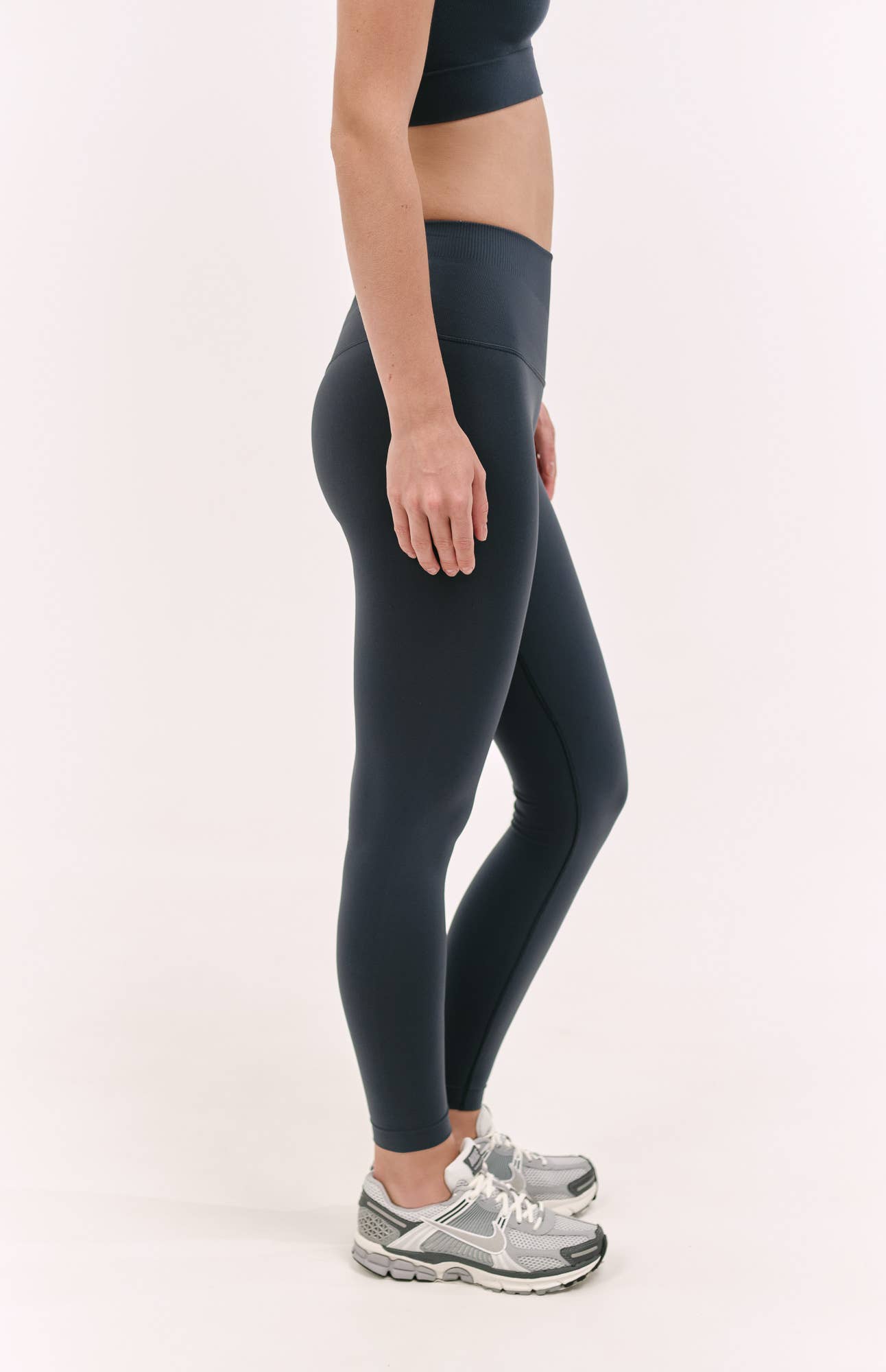Leggings Yoga/Pilates - Gris anthracite
