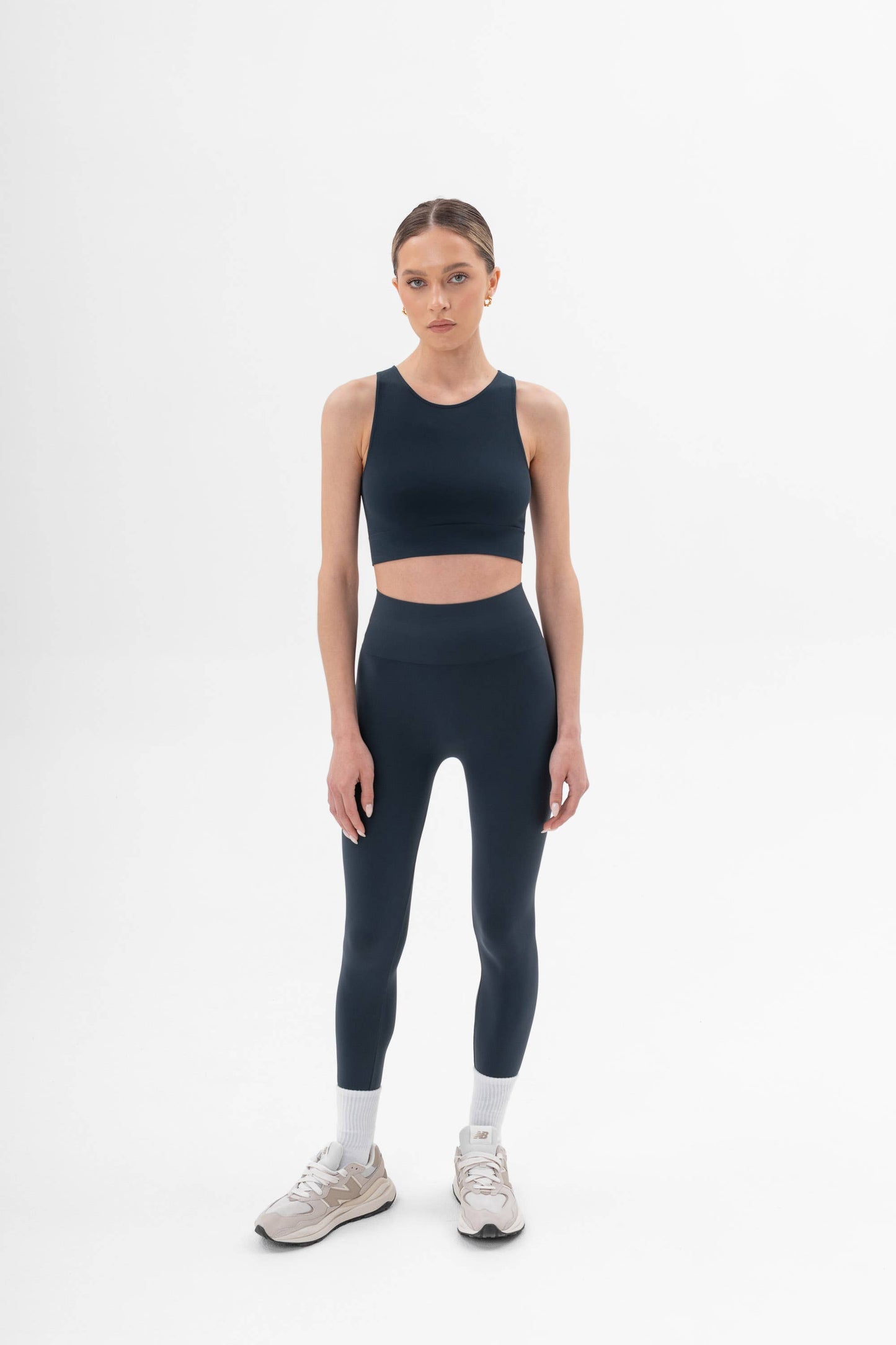 Brassière Yoga/Pilates - Gris anthracite