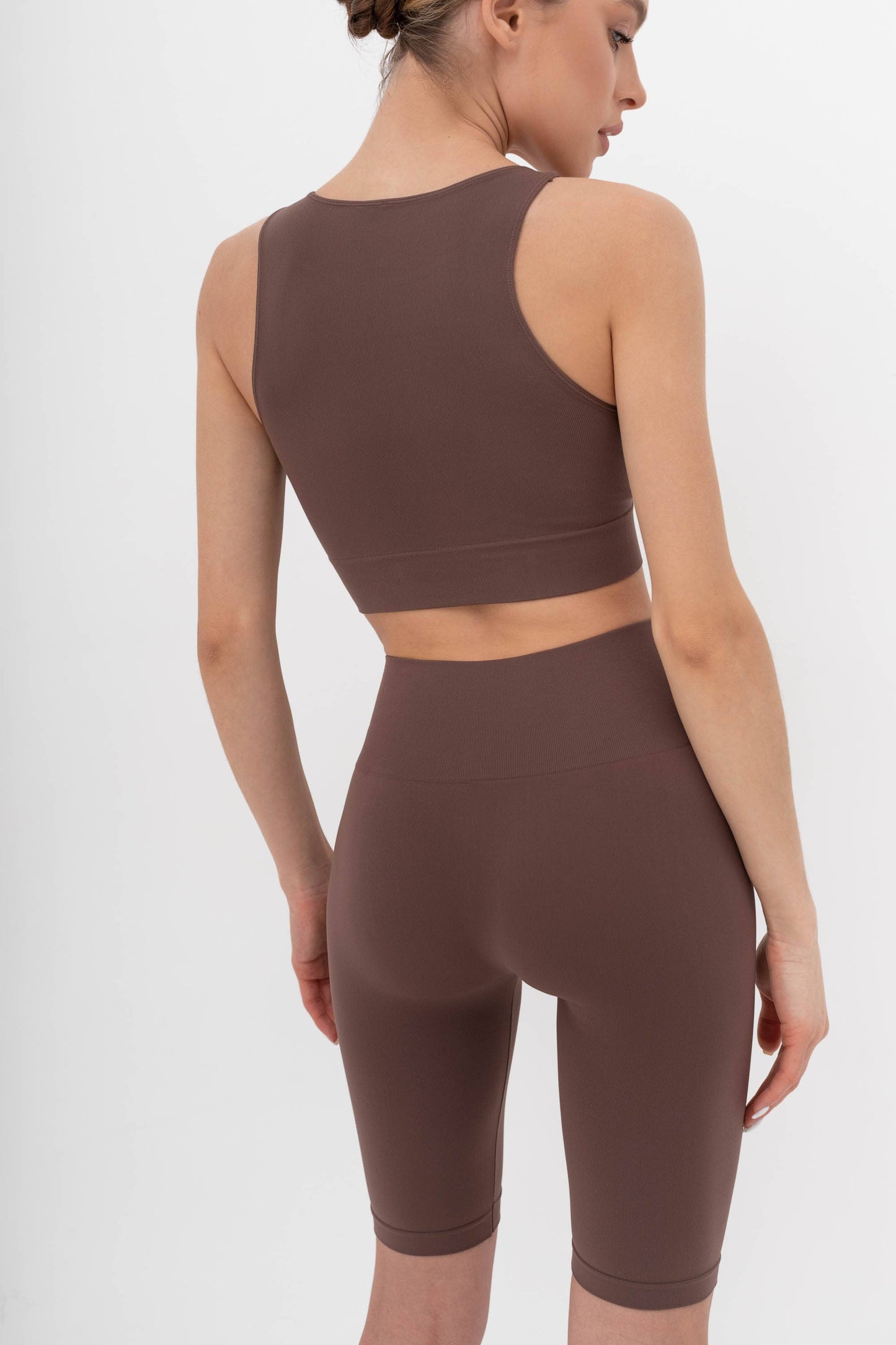 Brassière de Yoga/Pilates - Café