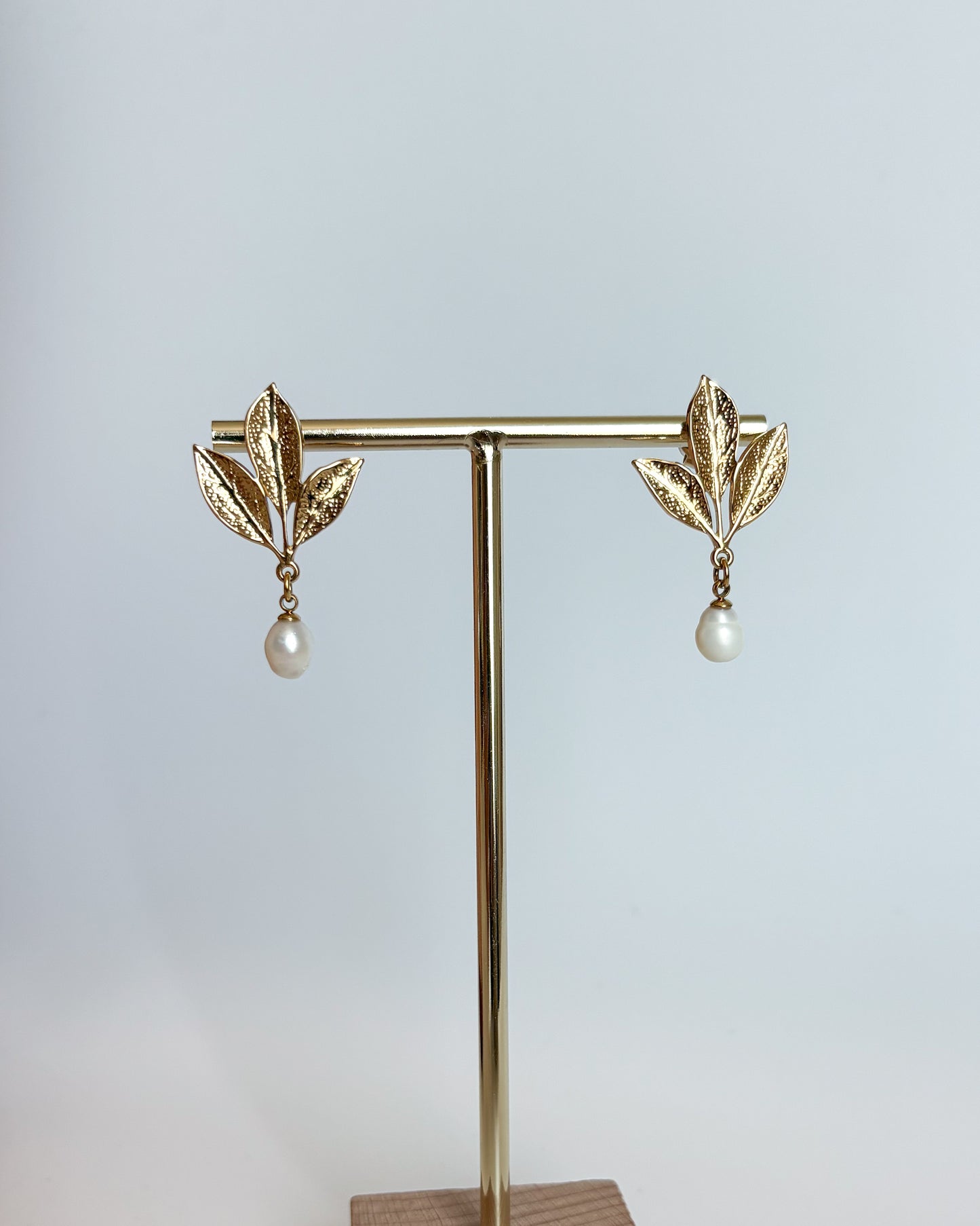 Boucles d'oreilles feuilles