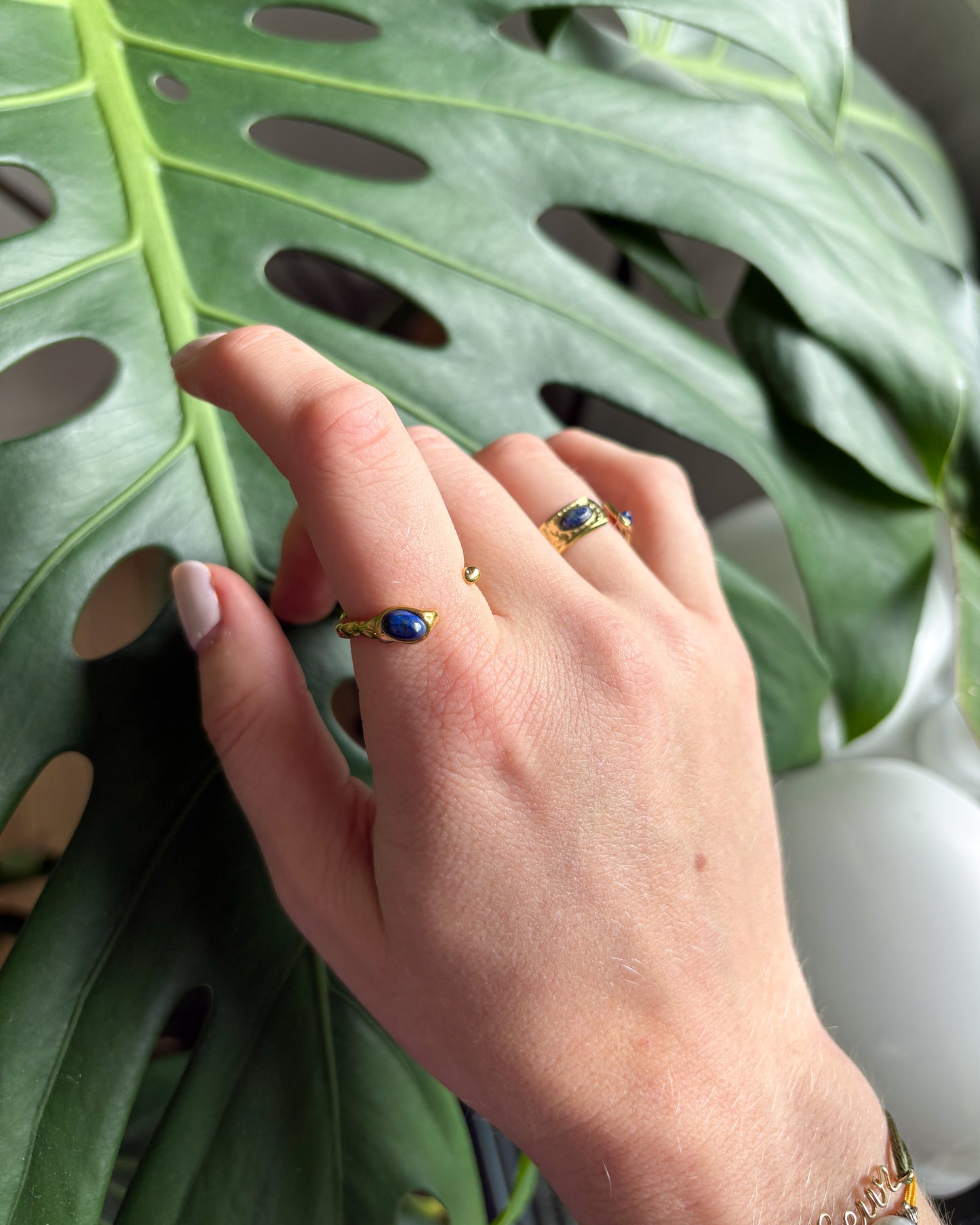 Bague doré serpent