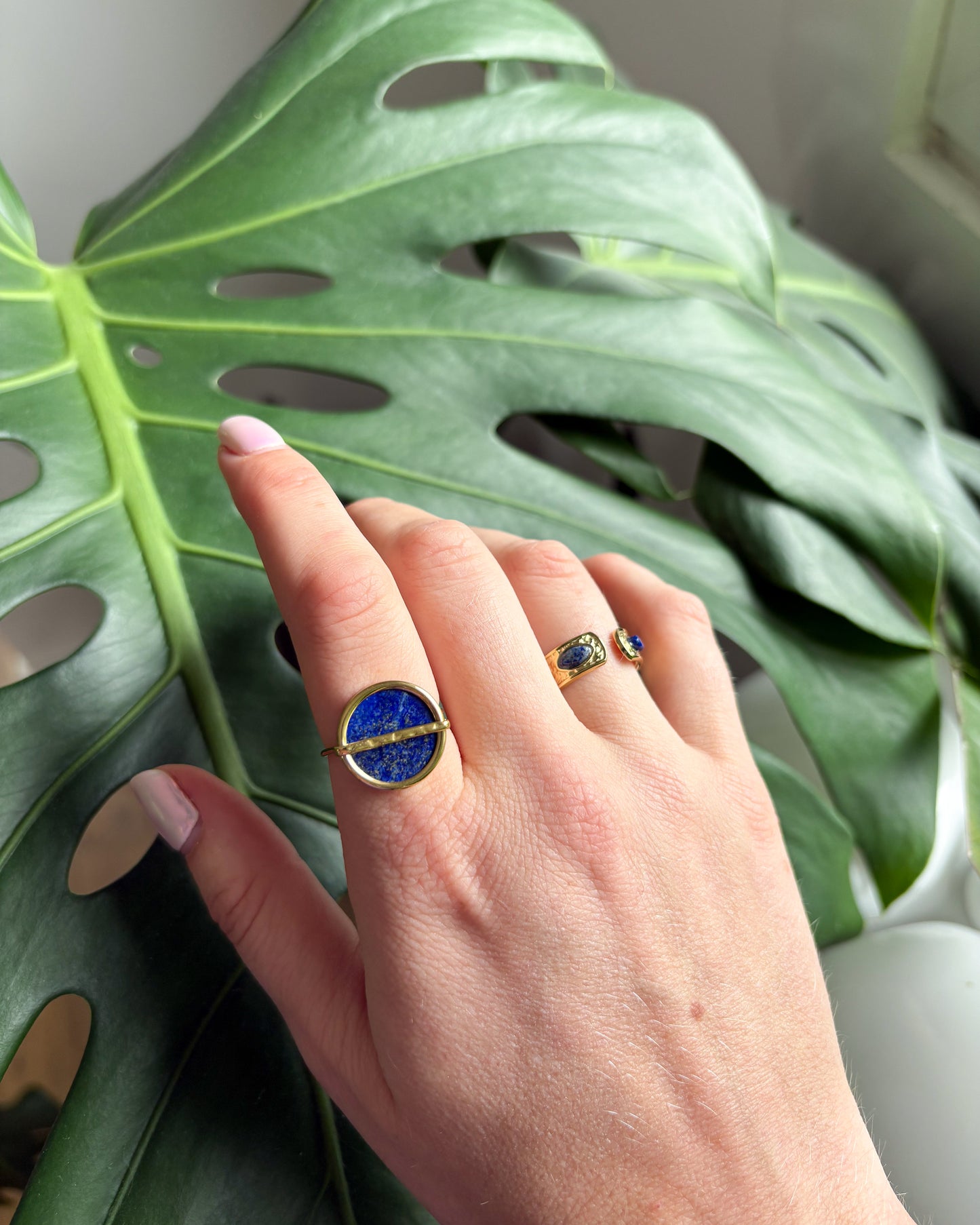 Bague ronde Lapis