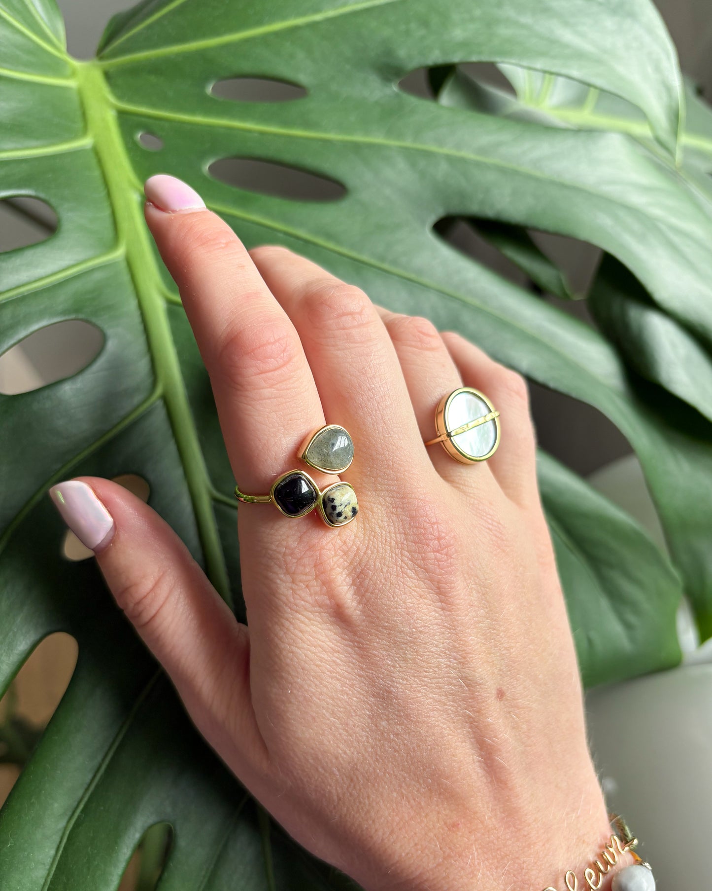 Bague trio de protection