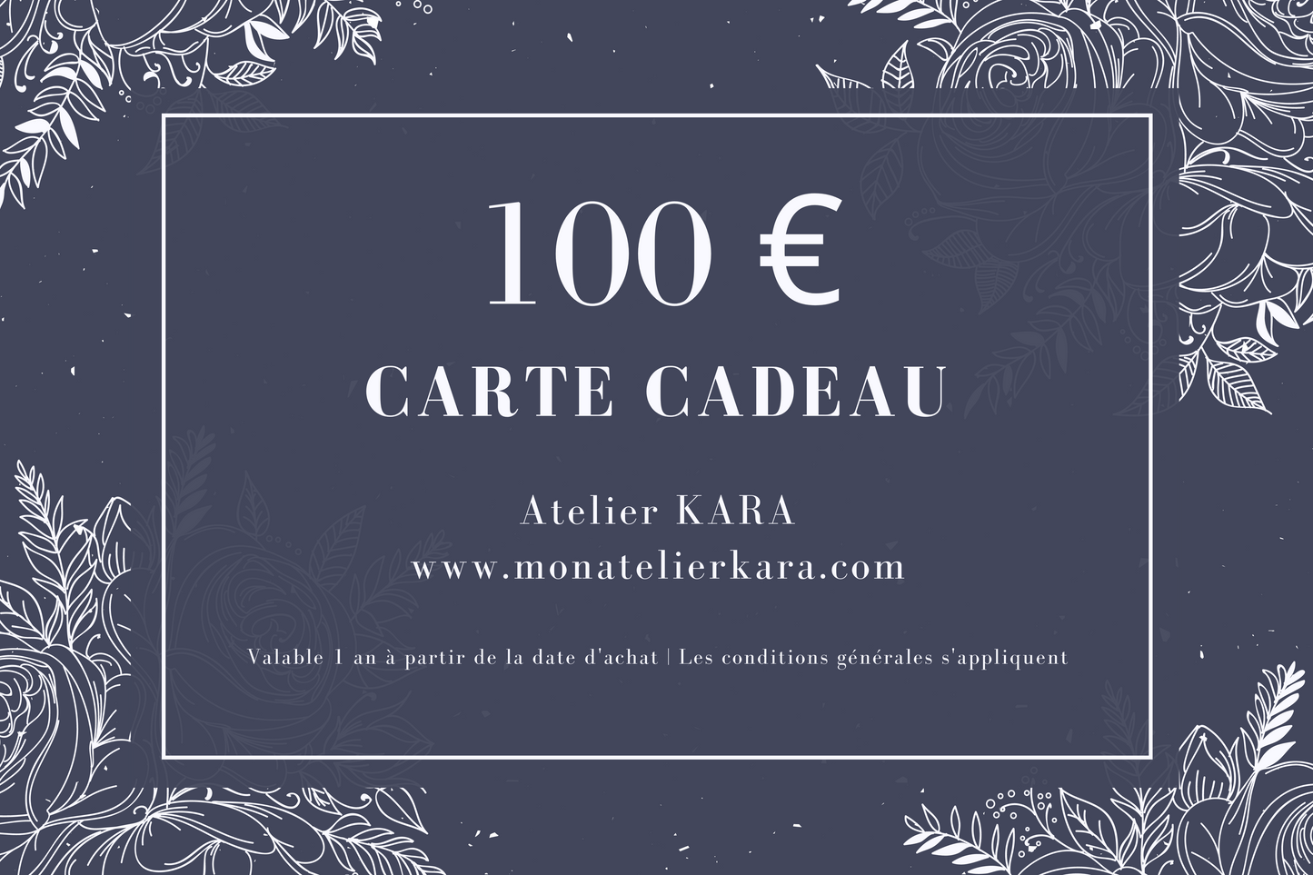 Carte cadeau Atelier KARA