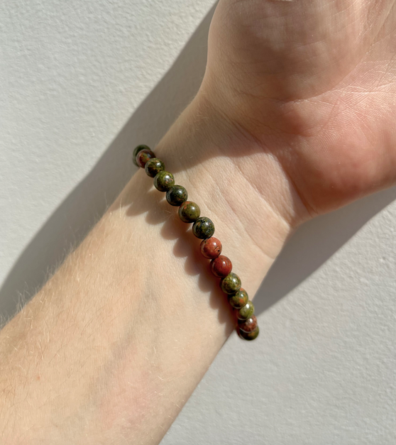 Bracelet Unakite