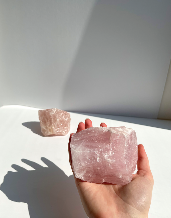 Quartz rose brut - XL