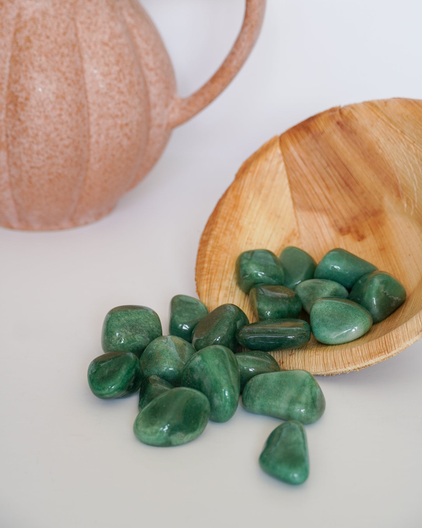 Pierre roulée Aventurine Verte