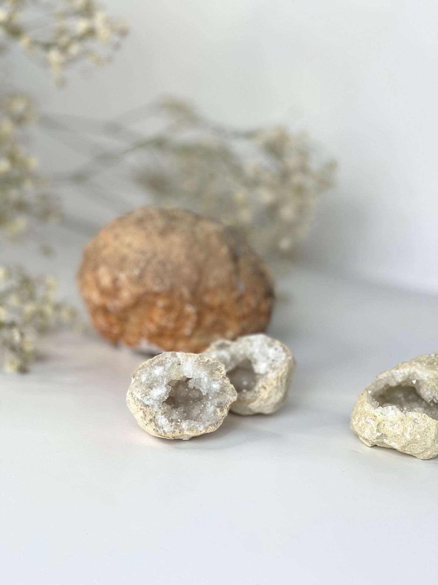 Géode cristal de roche - S