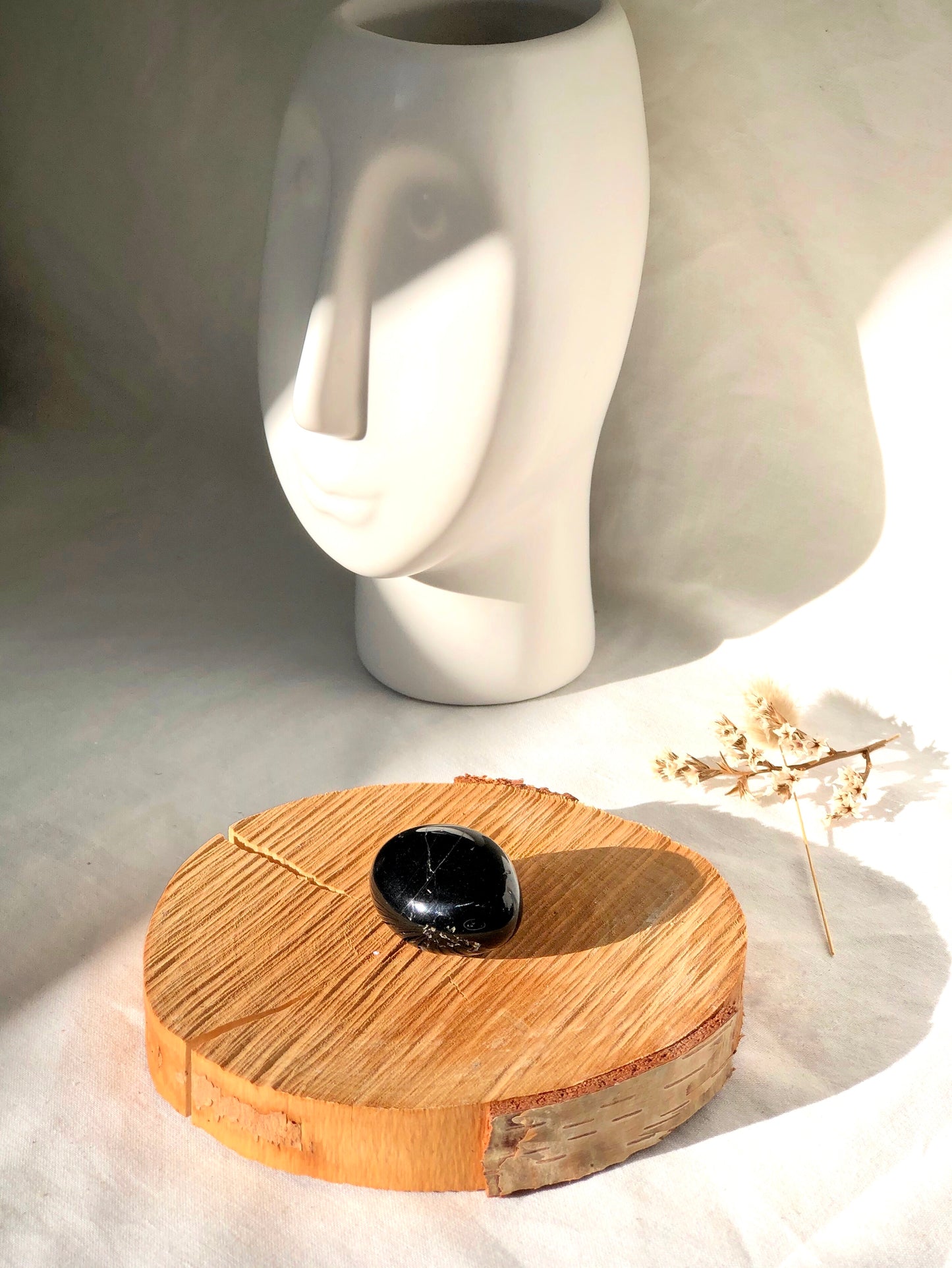 Tourmaline noire - Pierre roulée