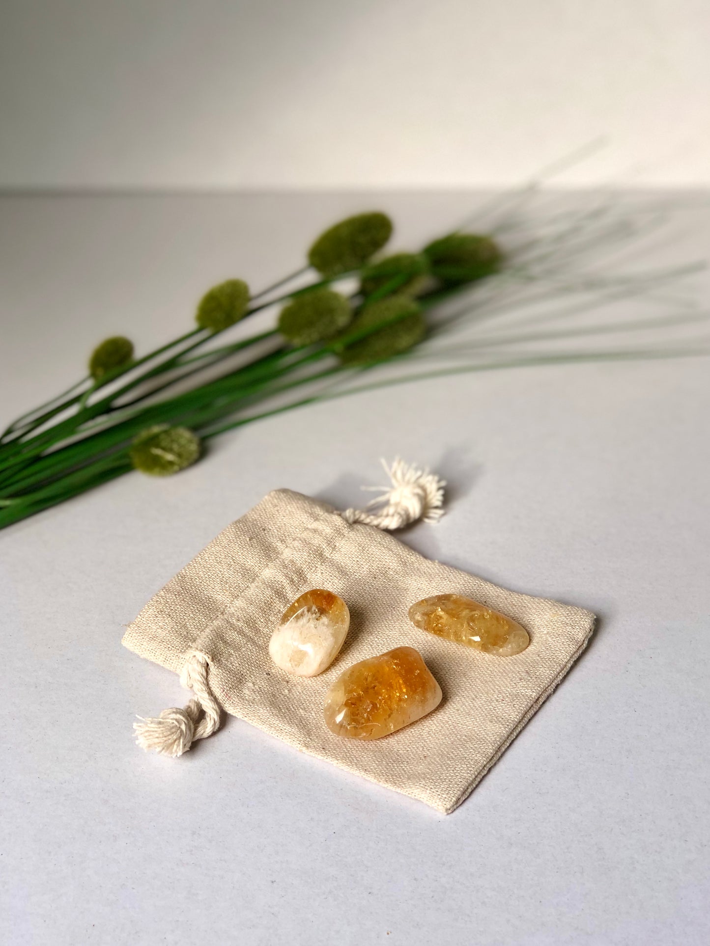 Citrine - Pierre roulée