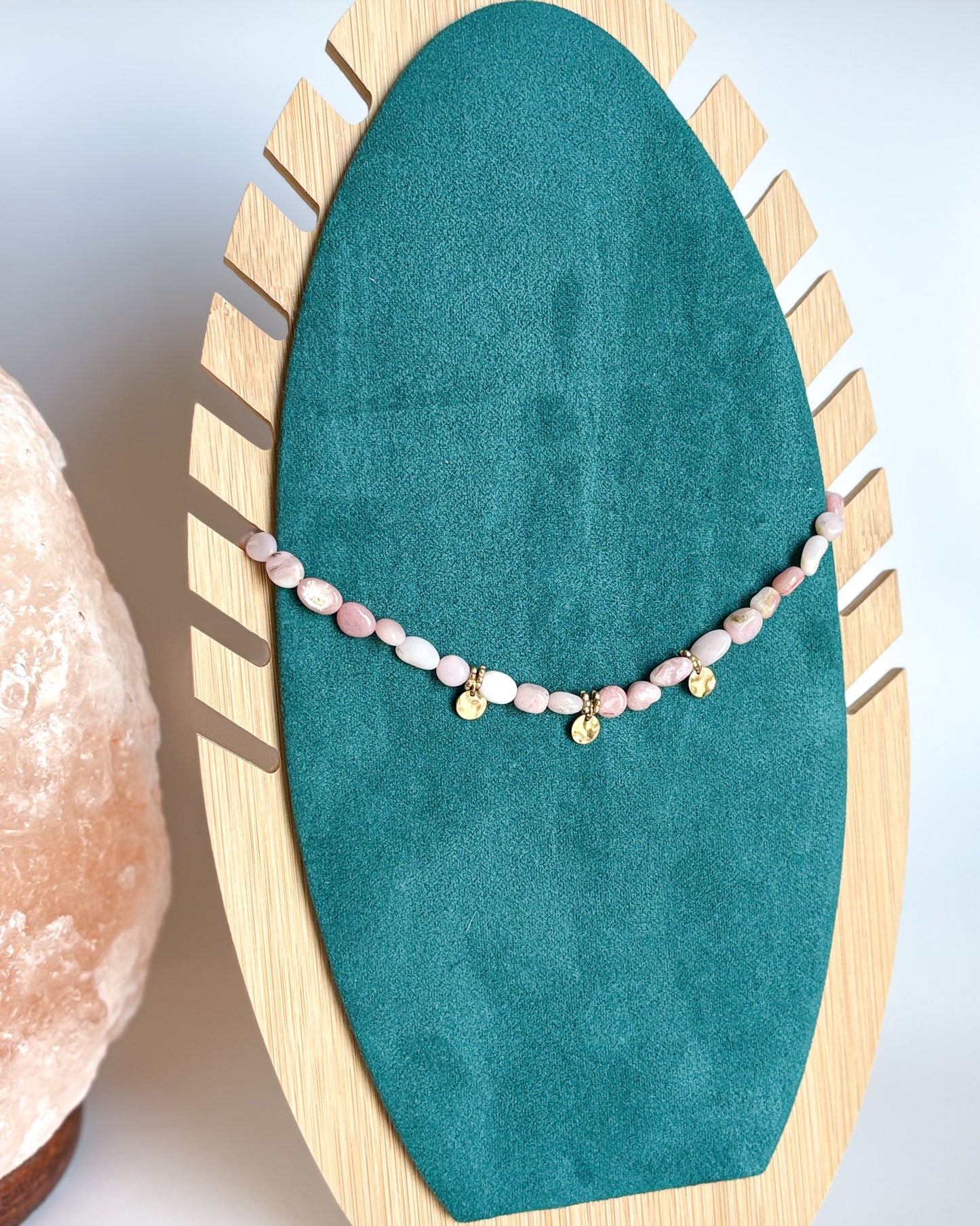 Collier Quartz Rose