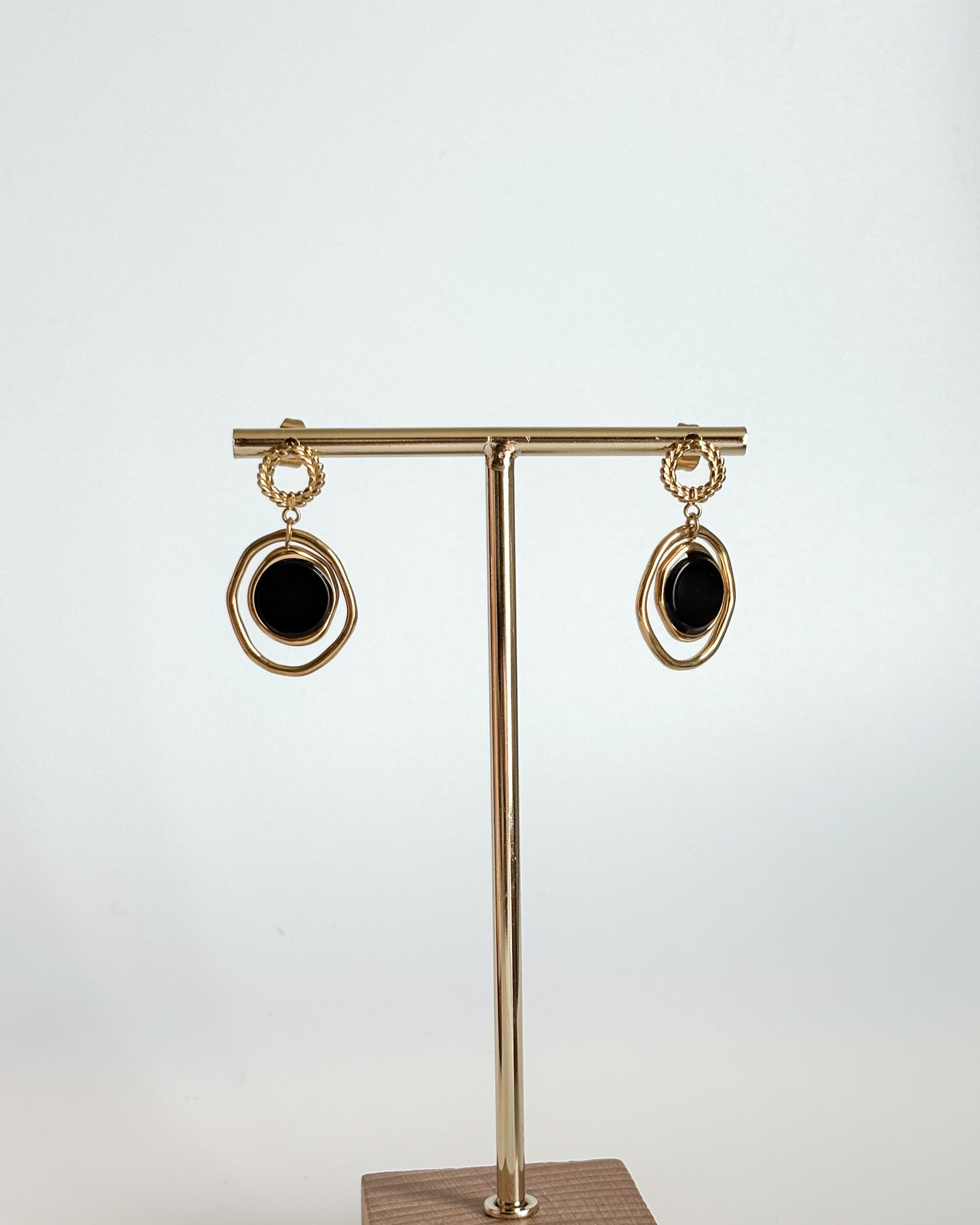 Boucles d'oreilles Toumaline