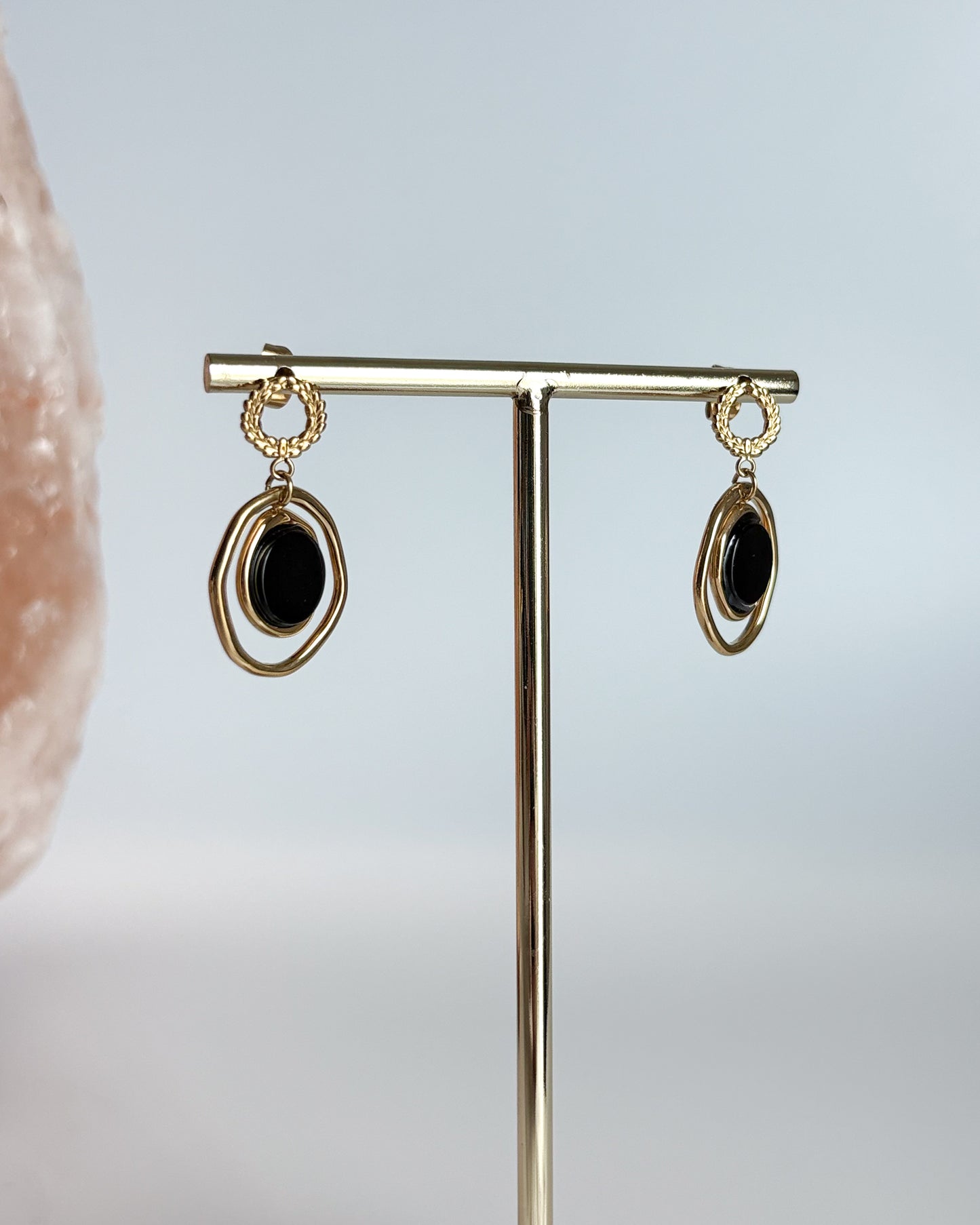 Boucles d'oreilles Toumaline