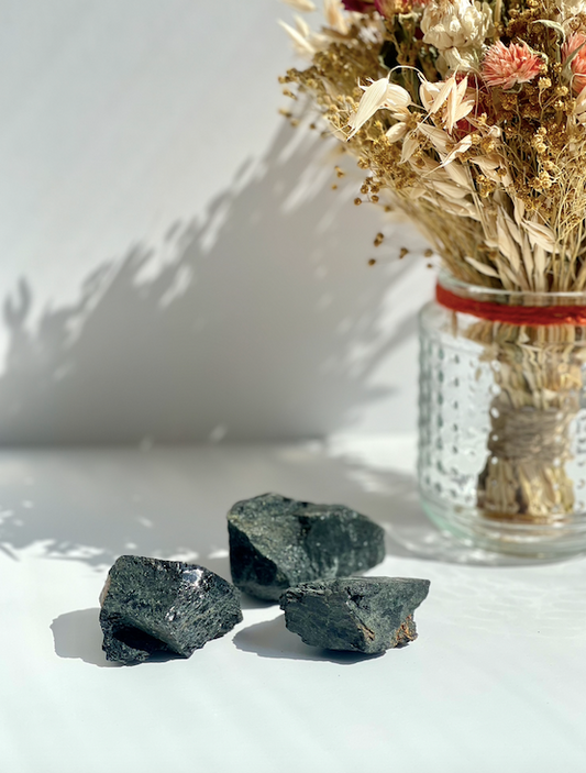 Tourmaline noire brute