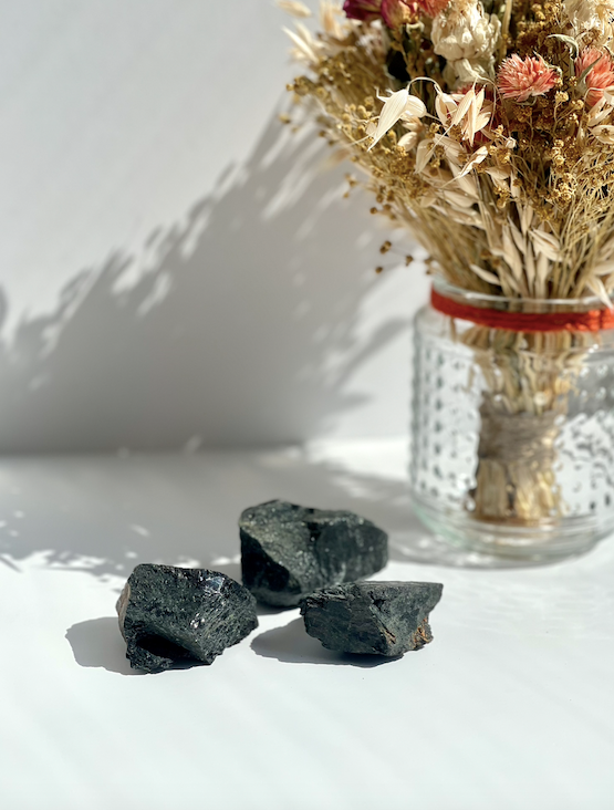 Tourmaline noire brute