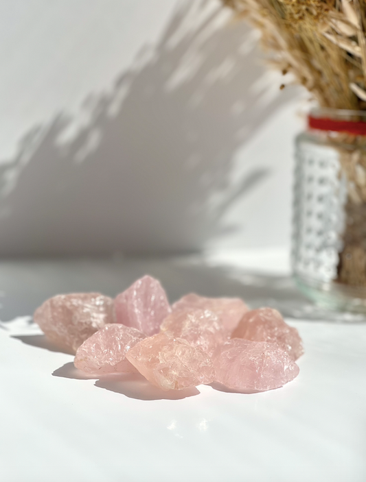 Quartz rose brut