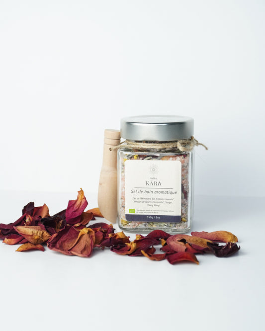 Sel de bain aromatique