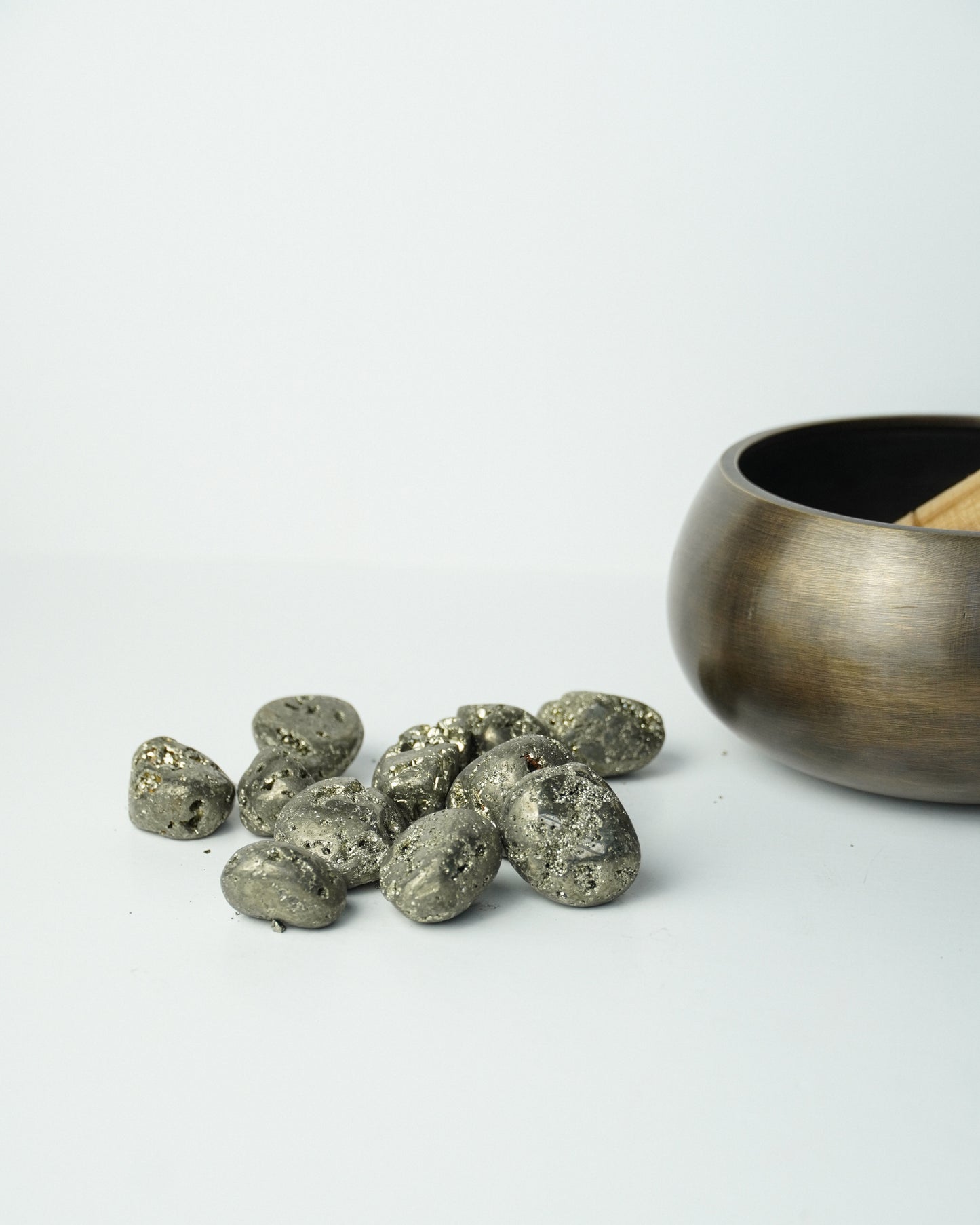Pyrite roulée
