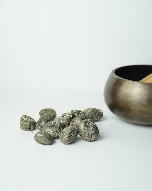Pyrite roulée