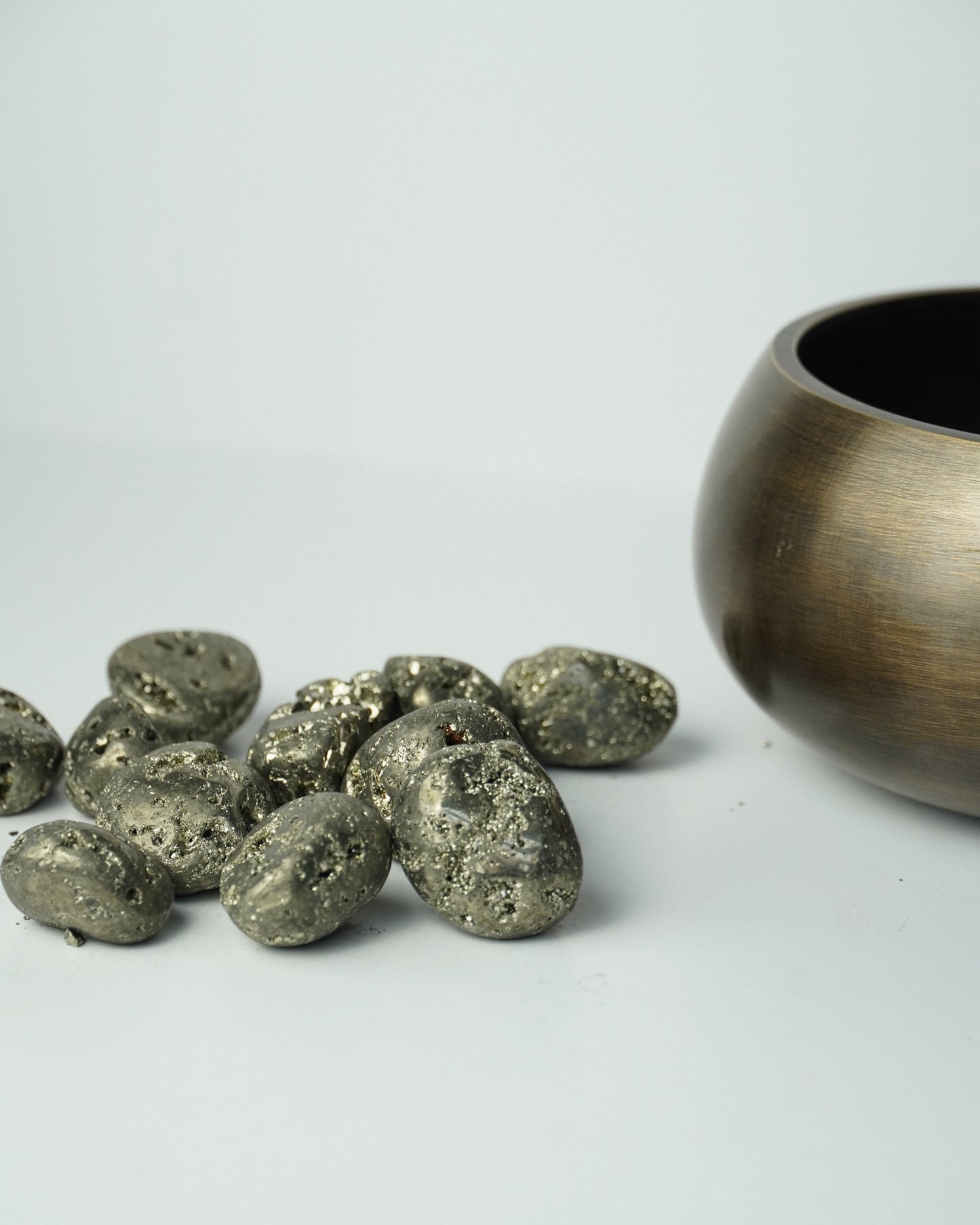 Pyrite roulée