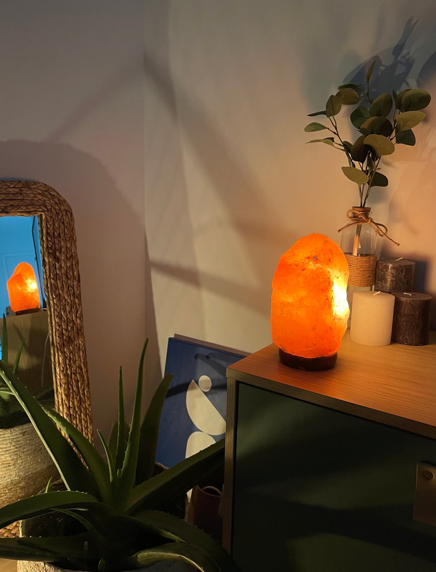 Lampe de sel d'Himalaya