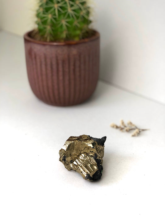 Pyrite extra - grande taille